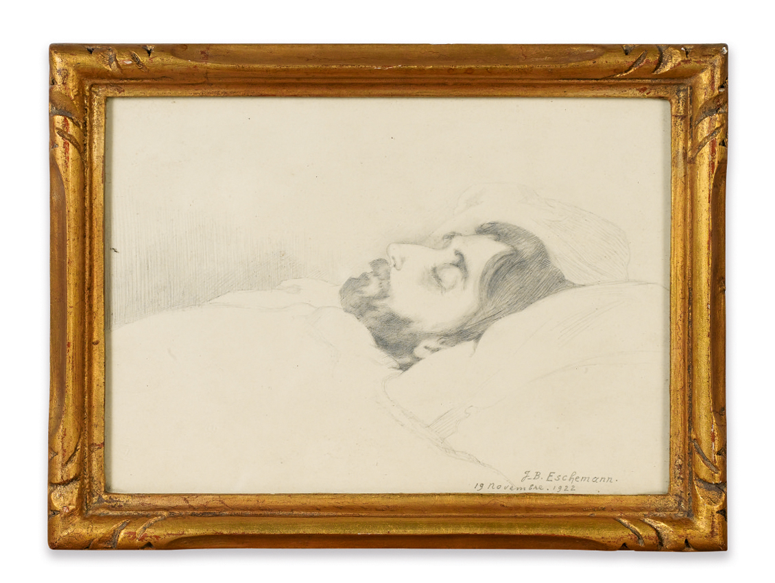 Jean-Bernard Eschemann’s portrait of Marcel Proust