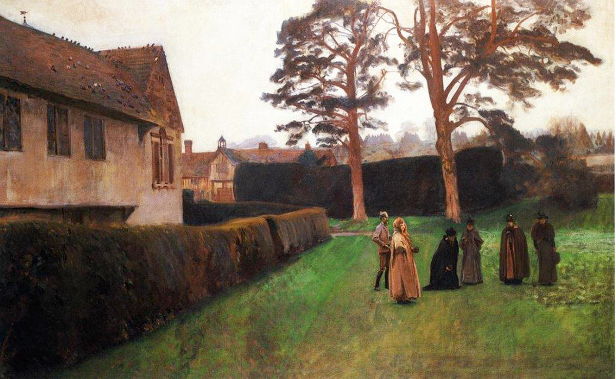 ‘A Game of Bowls’ by John Singer Sargent