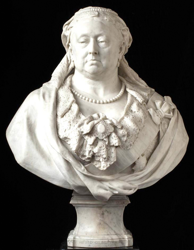 Queen Victoria by Alfred Gilbert at the Fitzwilliam Museum