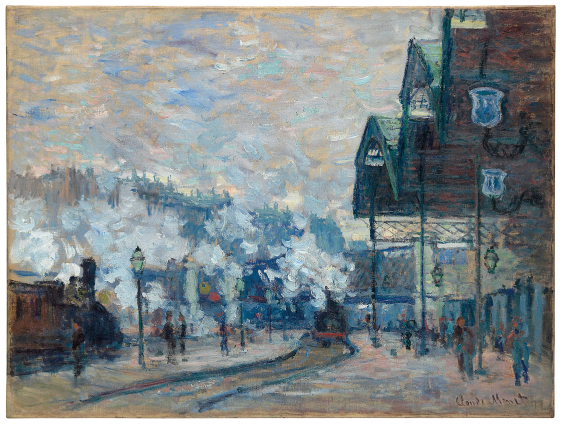 ‘La Gare Saint-Lazare’ by Claude Monet