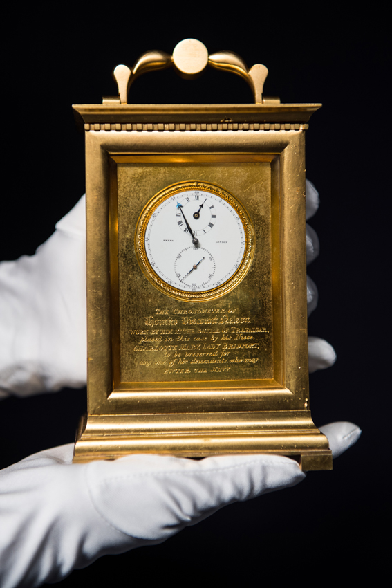 Lord Nelson's 'Battle of Trafalgar' pocket watch