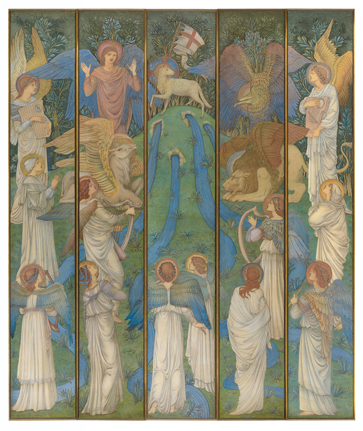 ‘Paradise with the Adoration of the Lamb’ by Sir Edward Coley Burne-Jones