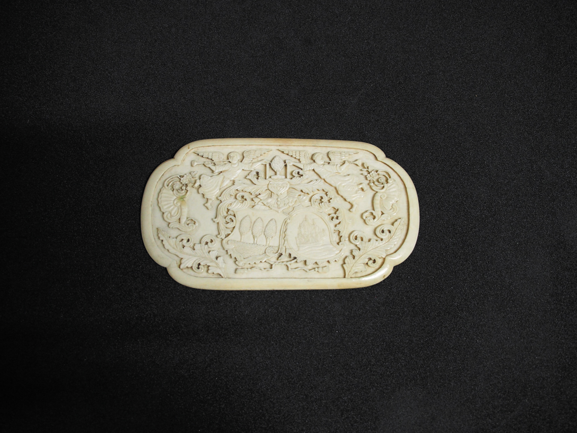 Ivory plaque