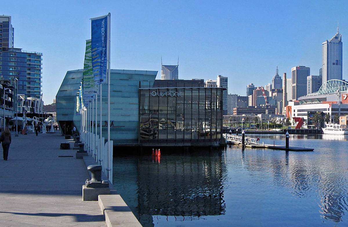 Melbourne Docklands waterfront