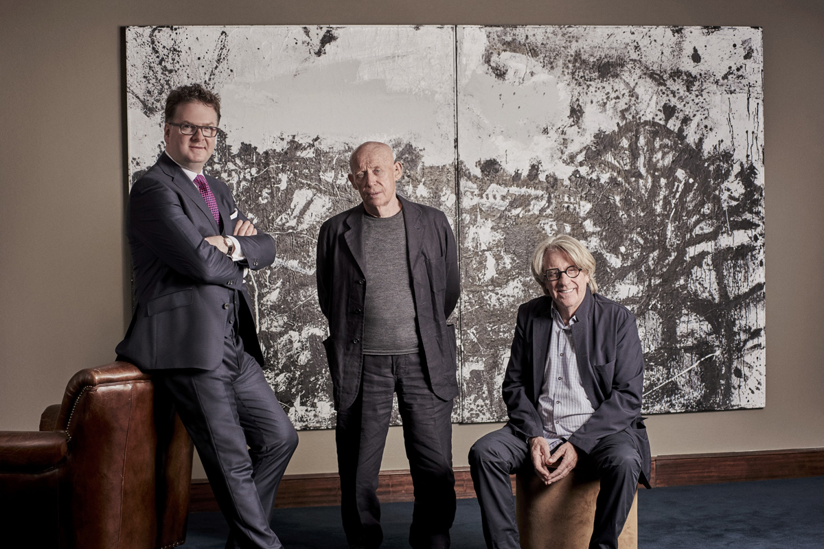 Fortnum's X Frank 2018, Ewan Venters, John Virtue, Frank Cohen, Courtesy Fortnum & Mason, Credit Phillip Sinden.jpg