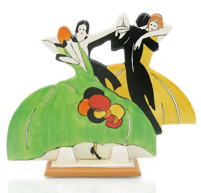 Clarice Cliff’s Age of Jazz figures