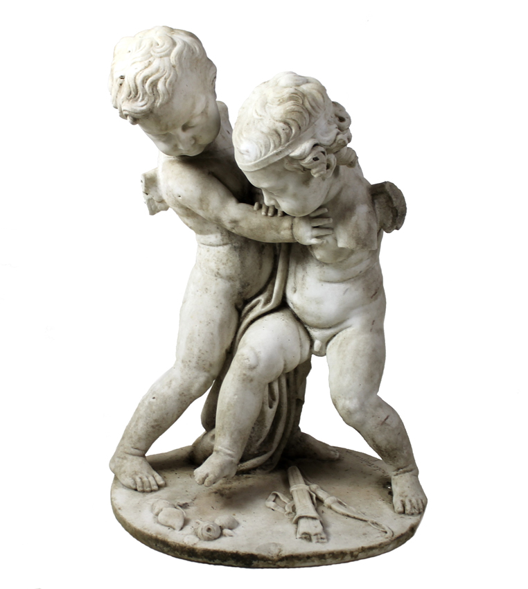 Carrara marble sculpture