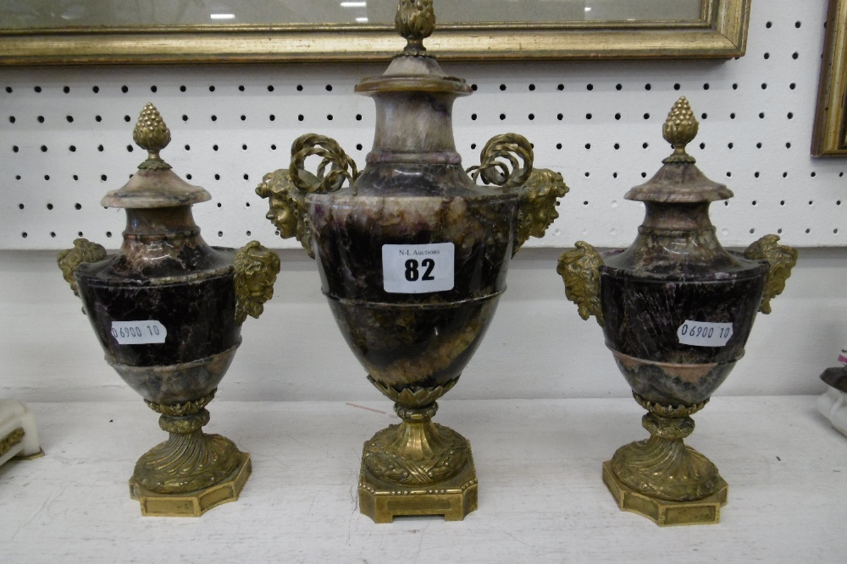Blue John sold urns