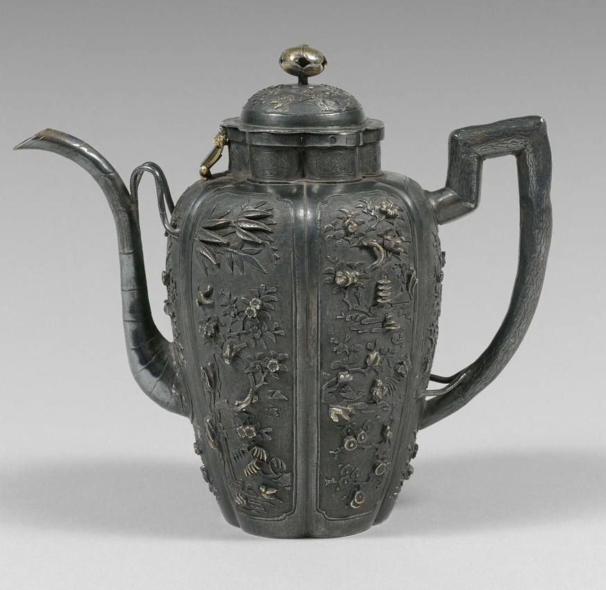 silver ewer