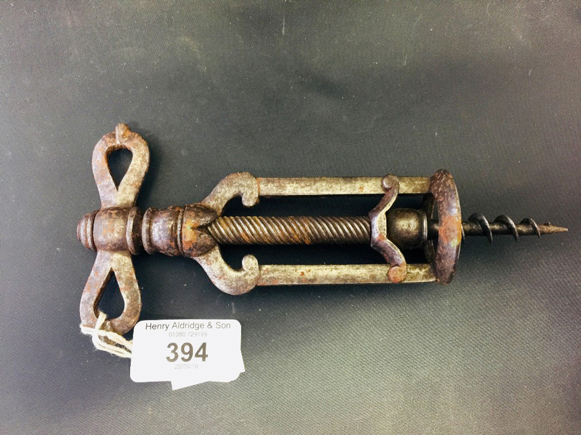 18th century Italian corkscrew