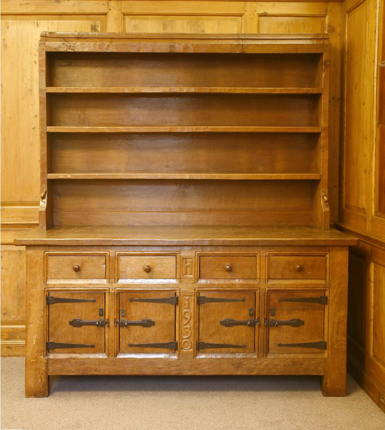 Mouseman dresser Horlicks collection