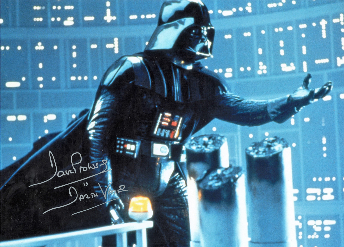 Dave Prowse playing Darth Vader