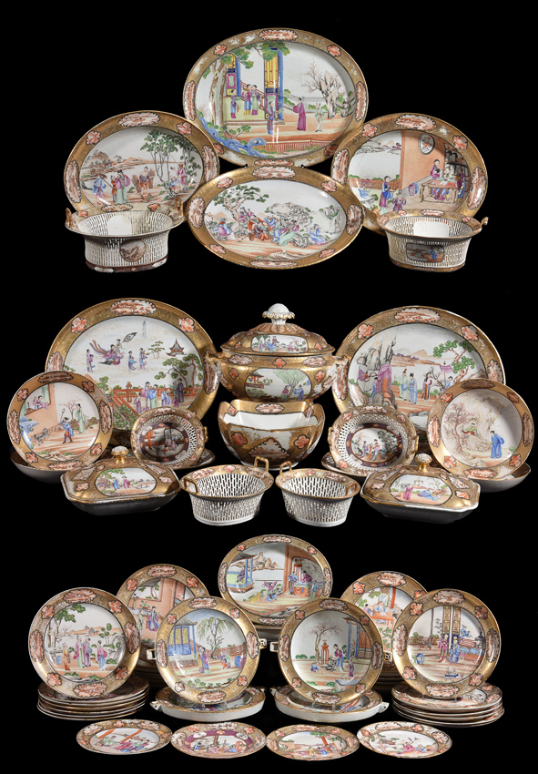 ‘Rockefeller' pattern ware