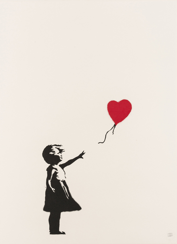 Girl with balloon