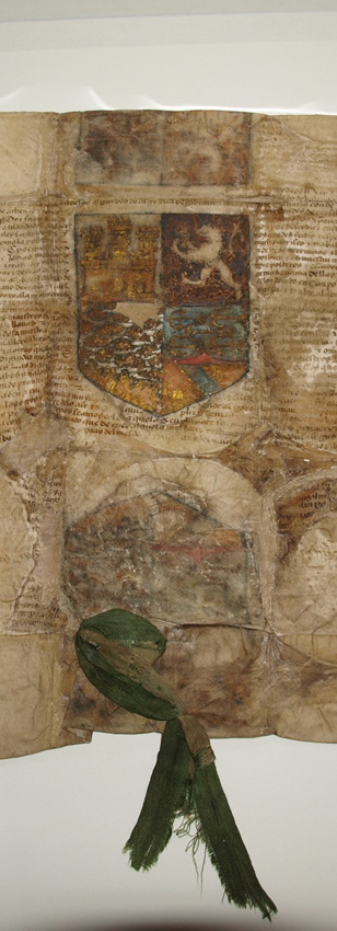 vellum coat of arms