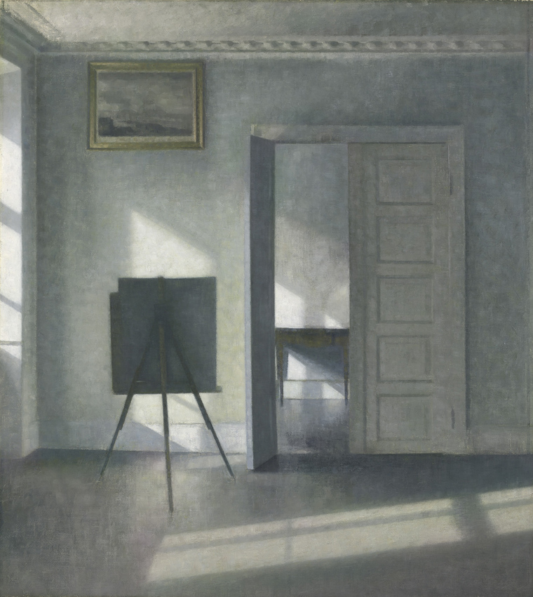 Vilhelm Hammershoi painting