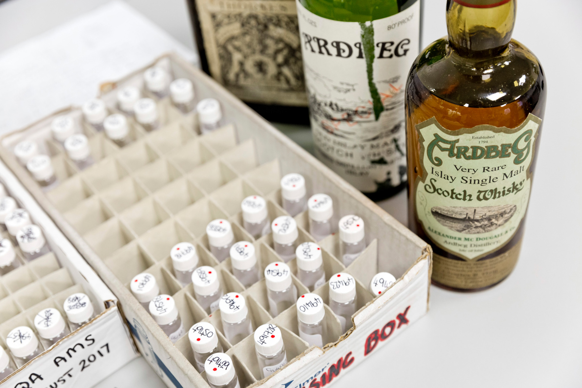 Rare whisky testing
