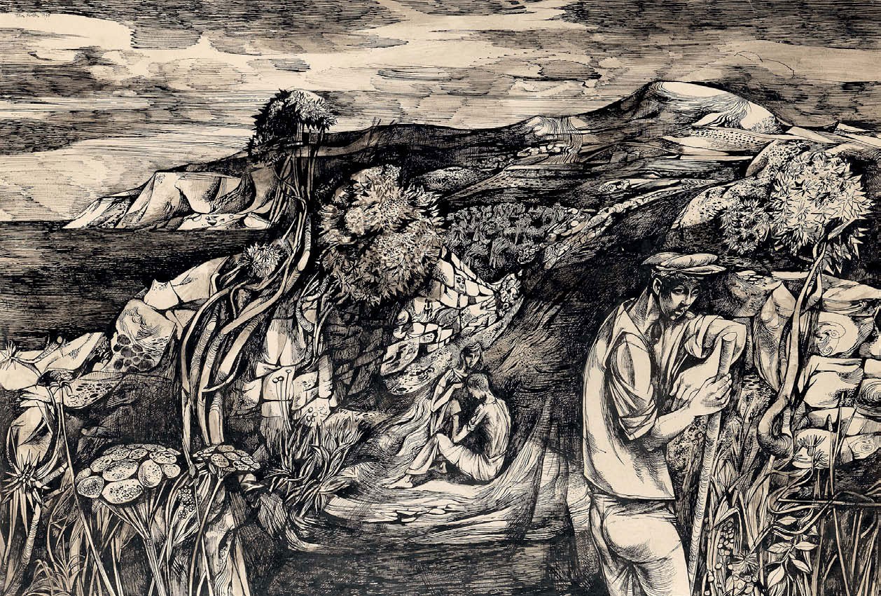 Summer Landscape by John Minton