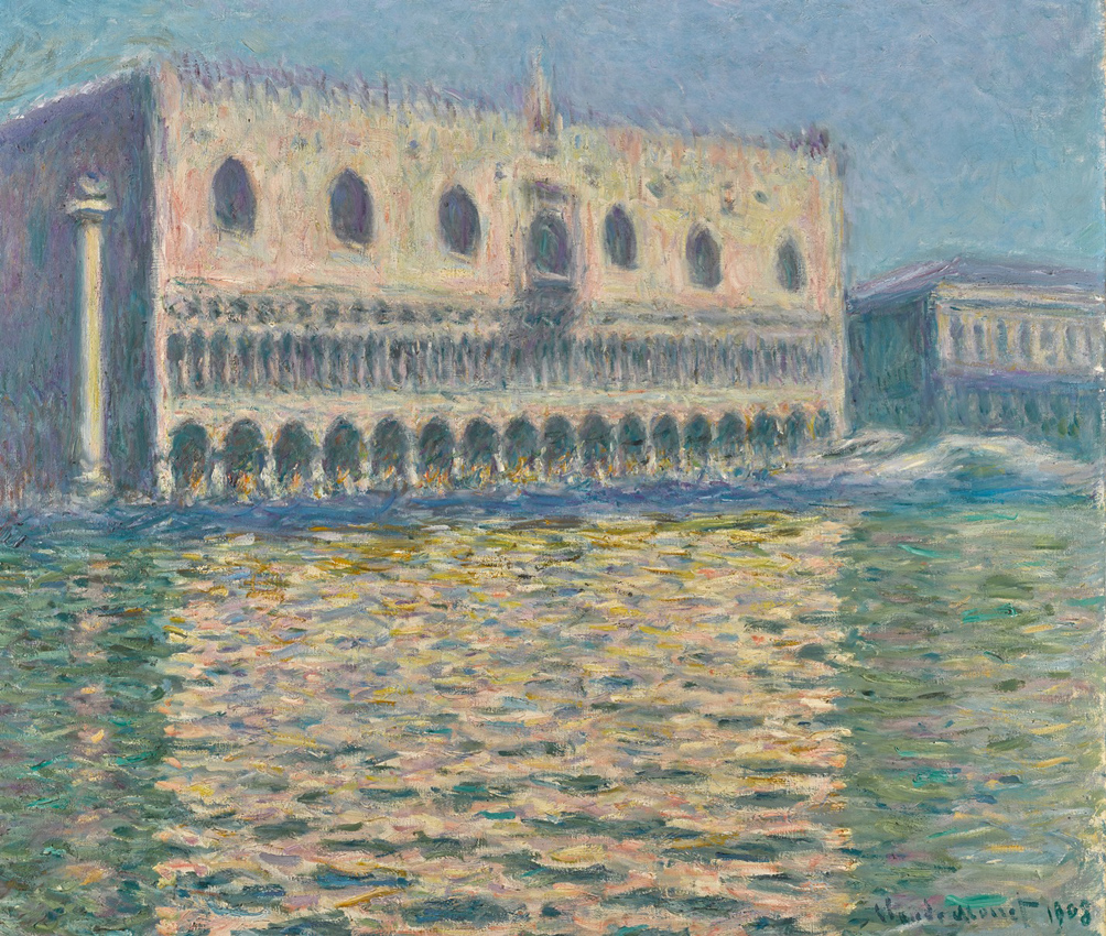 Le Palais Ducal by Claude Monet