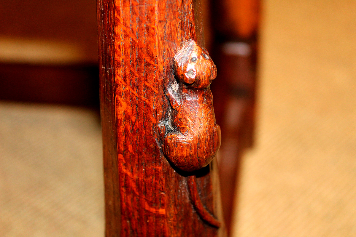 Mouse on Mouseman furniture