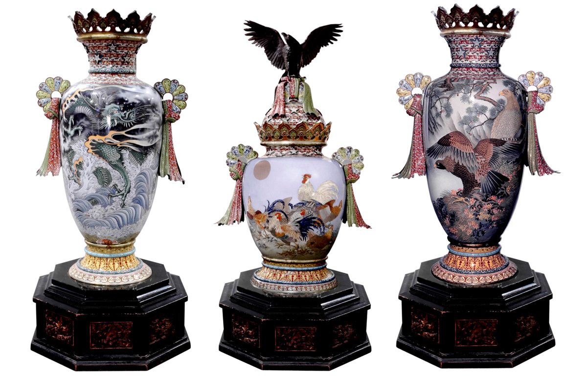 Meiji vase