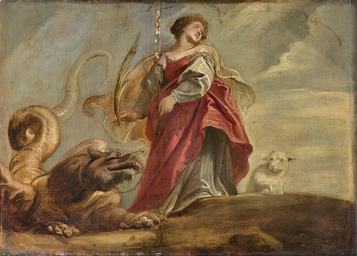 Peter Paul Rubens oil sketch