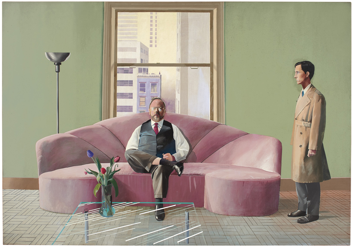 ‘Henry Geldzahler and Christopher Scott’ by David Hockney