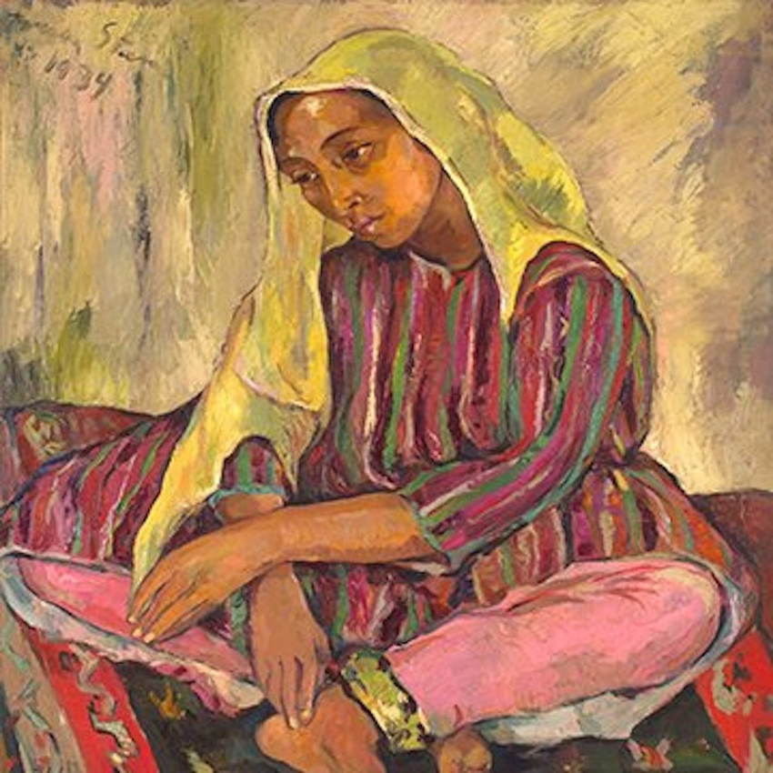 ‘Meditation, Zanzibar’ by Irma Stern
