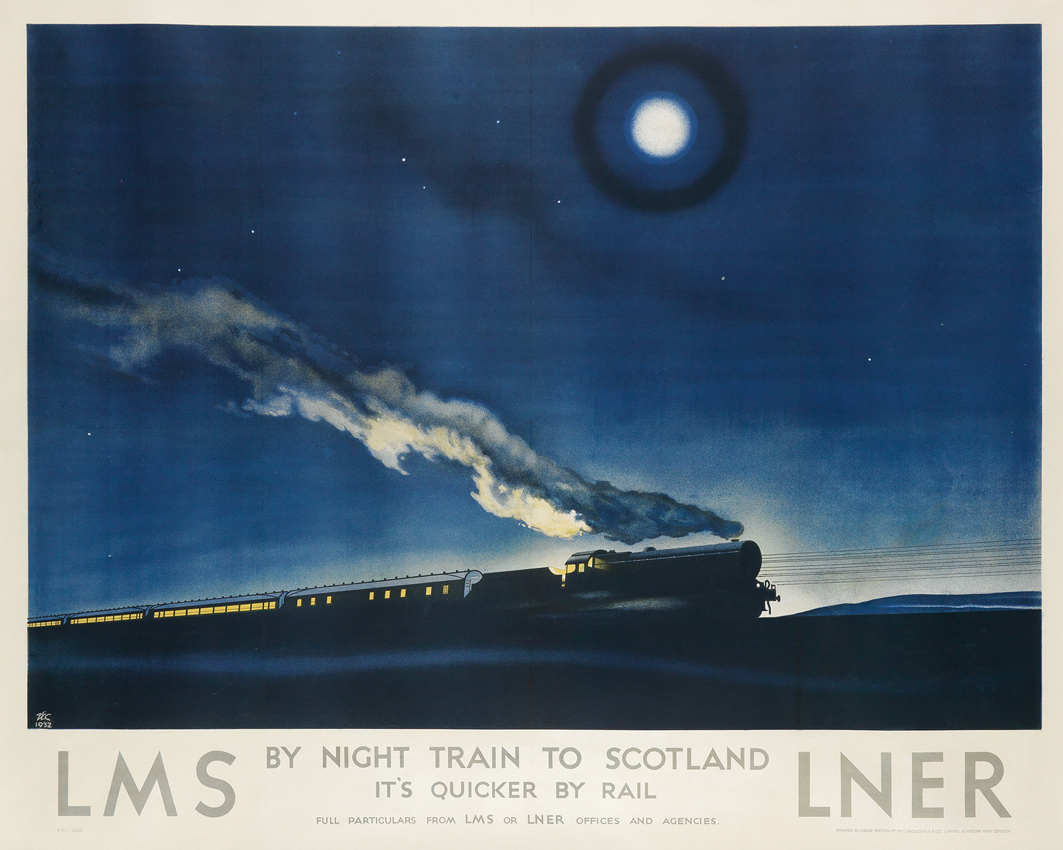 Philip Zec LMS travel poster