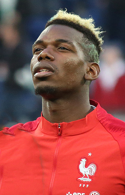 Manchester United and France midfielder Paul Pogba