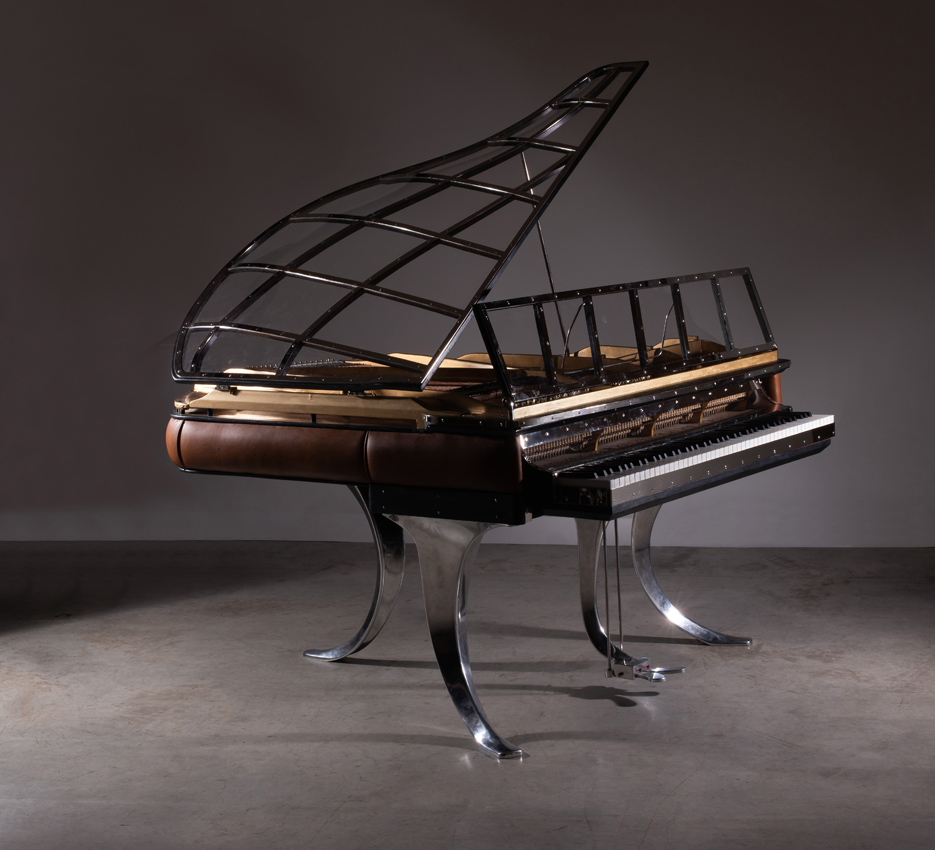 Poul Henningsen’s grand piano