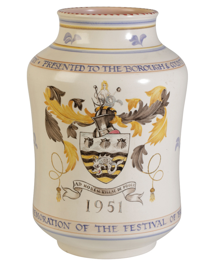 Poole Pottery ‘Festival of Britain’ vase