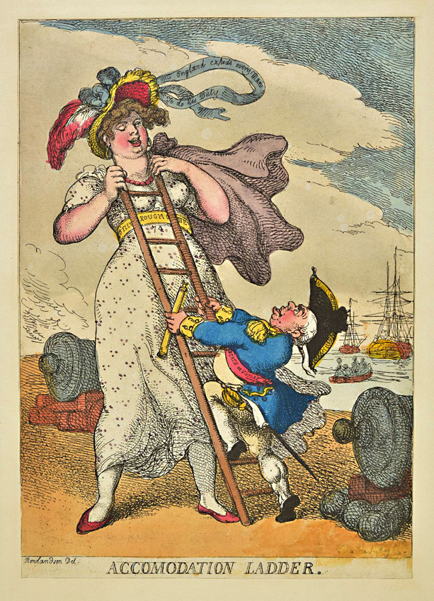 Thomas Rowlandson caricature