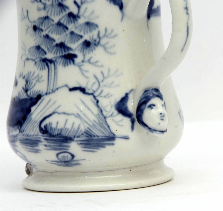 Worcester first period Scratch Cross blue and white mug