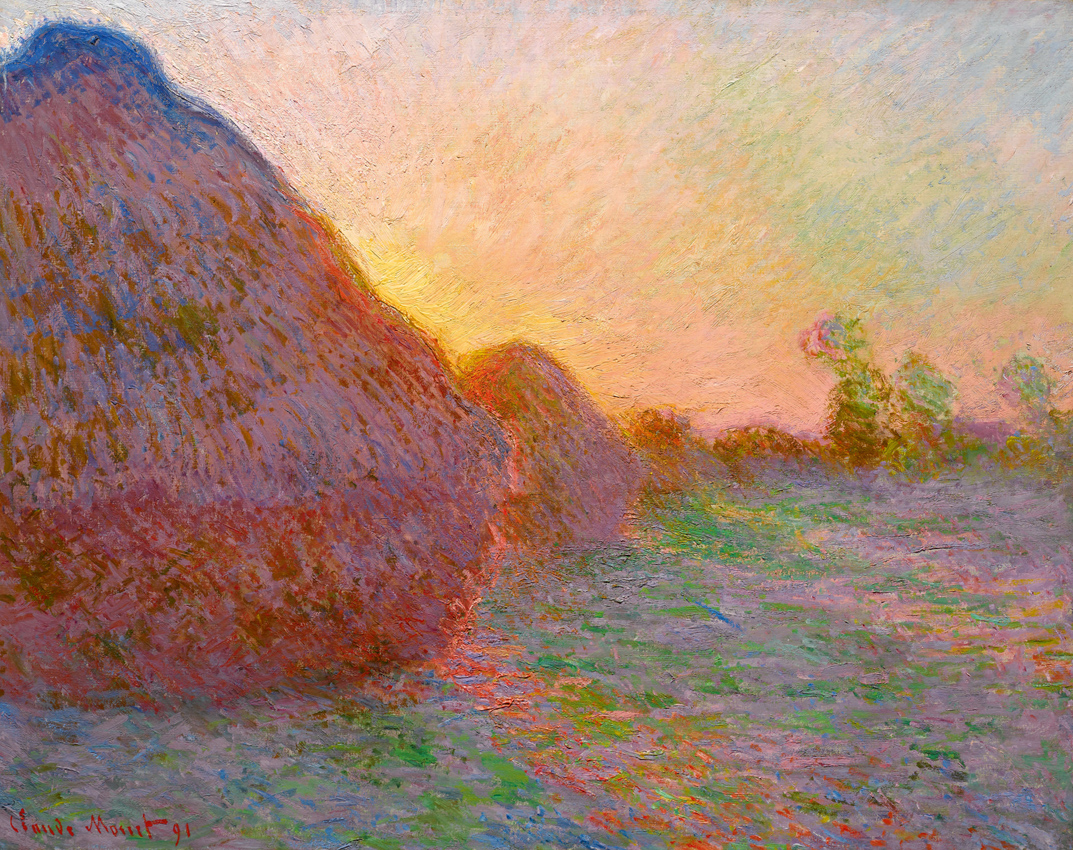 ‘Meules’ by Claude Monet