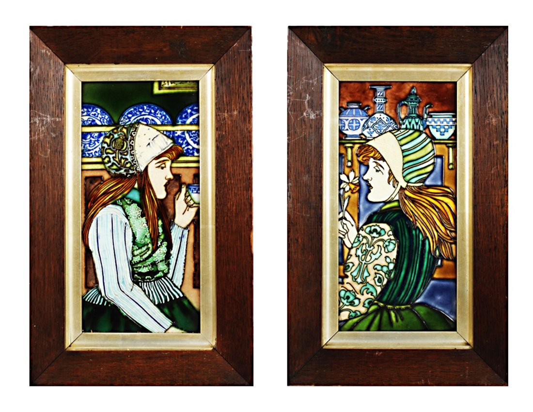 Charlotte Rhead tiles