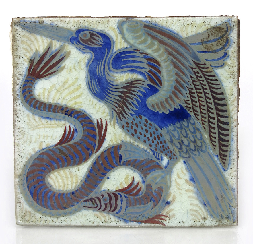 William De Morgan tile