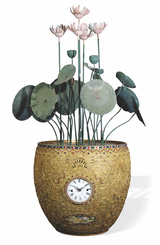 Qing dynasty musical automaton clock