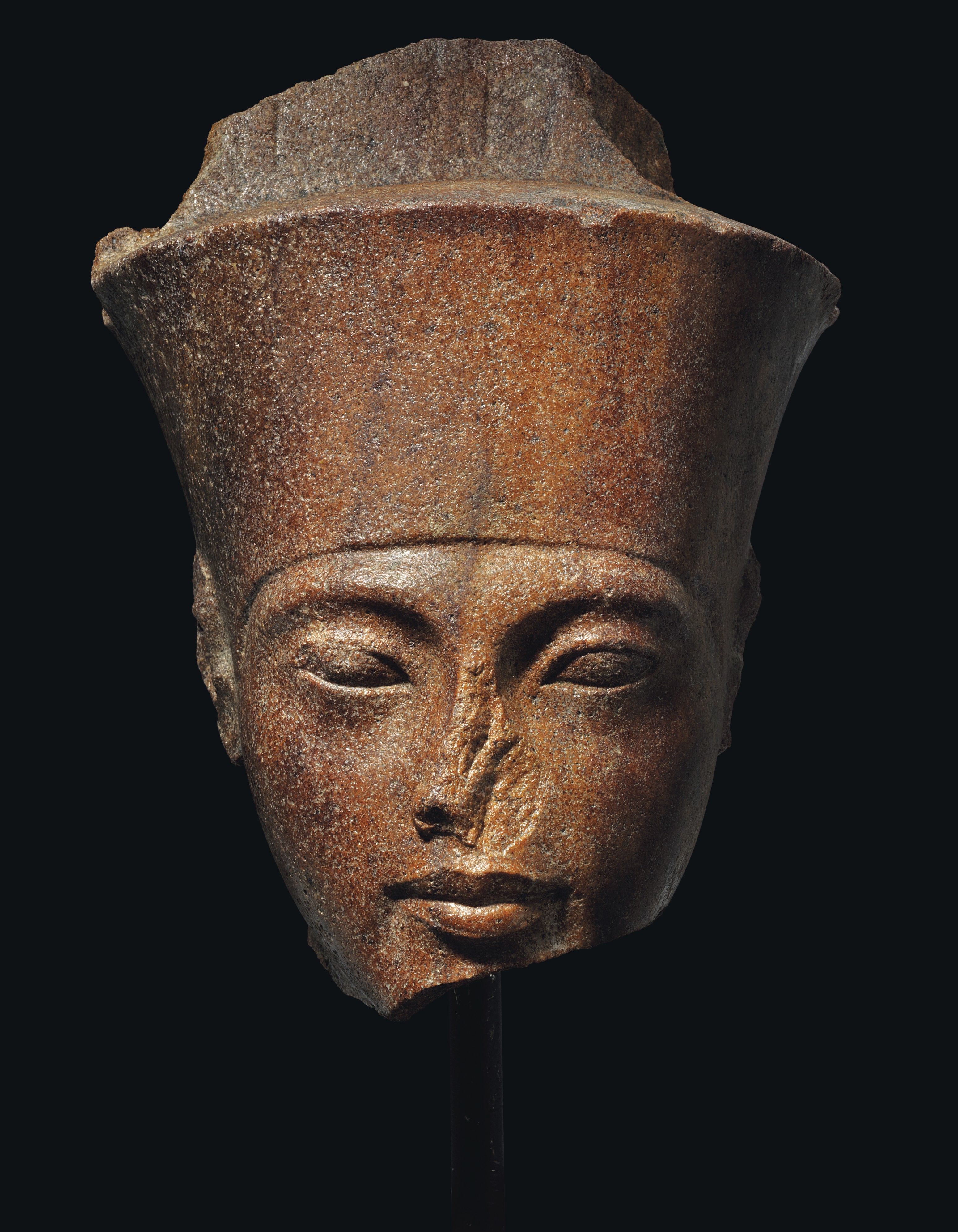 Tutankhamun head at Christie's