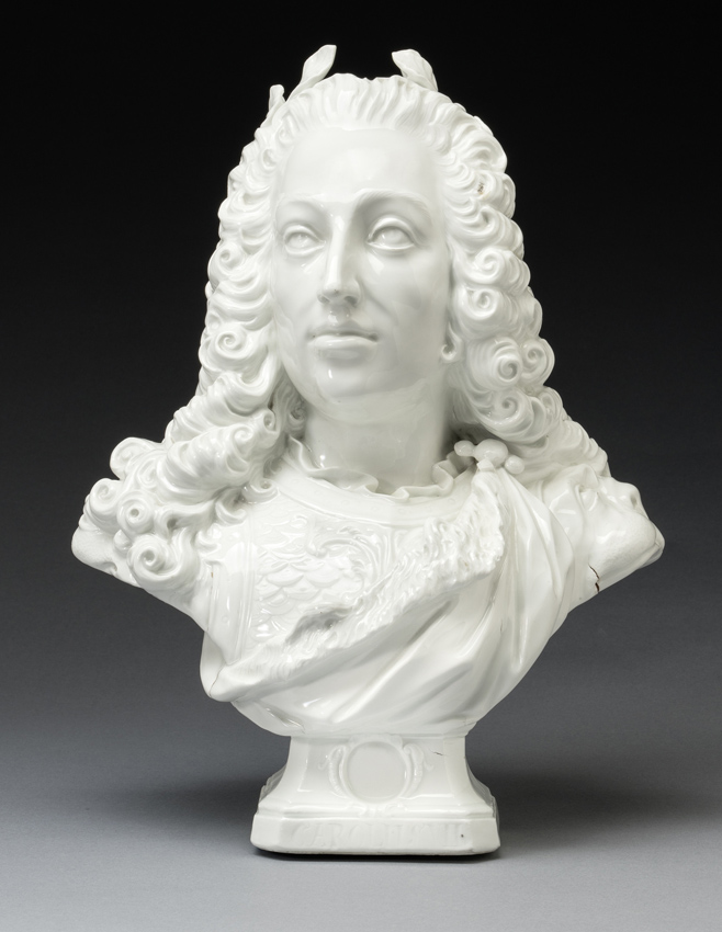 Meissen bust of Karl Albrecht, Holy Roman Emperor Charles VII