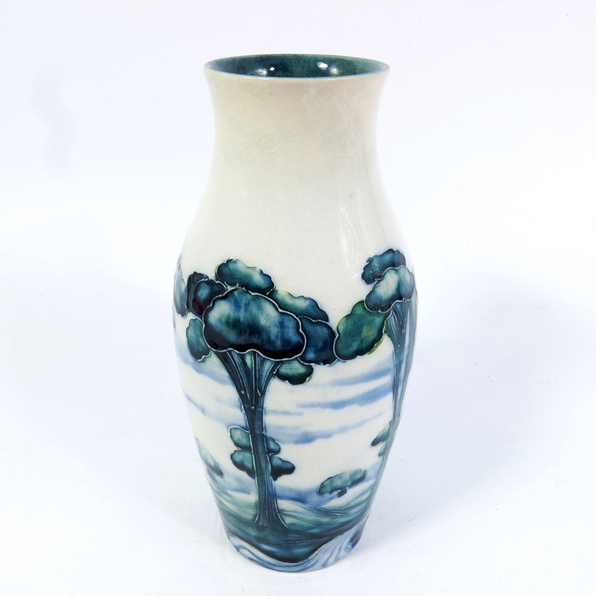 Moorcroft Macintyre ‘Hazeldene’ landscape vase