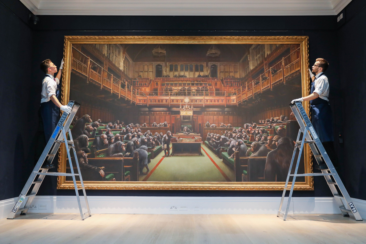 ‘Devolved Parliament by Banksy