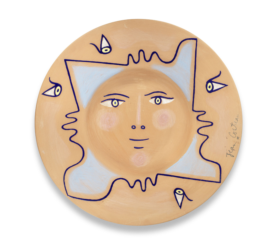 24925253-1-1  Quatre-Profils signed Jean Cocteau; marked Edition originale de Jean Cocteau.jpg