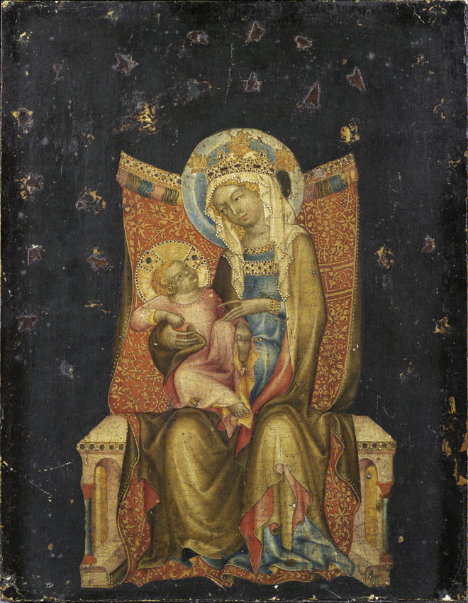 Painting by The Master of Vissi Brod