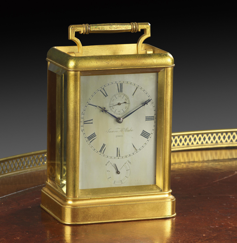 James McCabe carriage clock