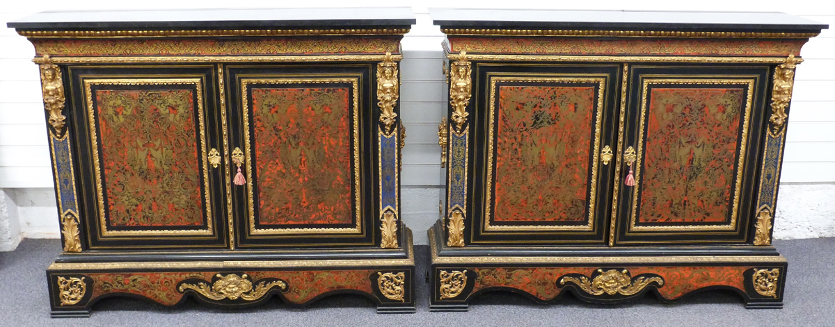 French boulle cabinets