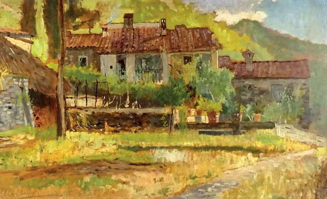 Affordable art: Three works sold for under £1250 including a Marjorie Bruford oil