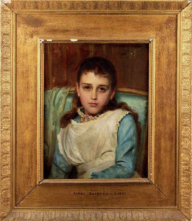 Burgess portrait of daughter draws serious attention in Dorset