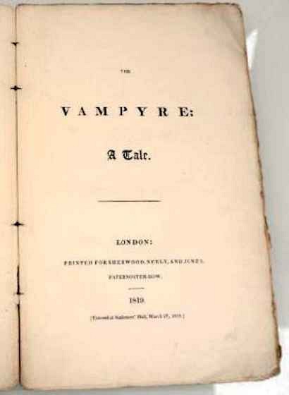 Byron bit back at a vampire fib