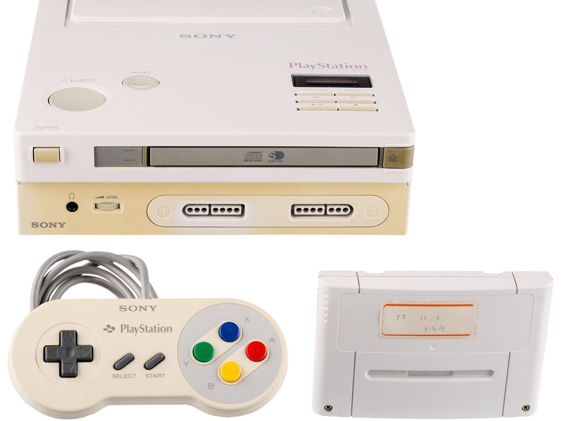Sony-Nintendo PlayStation gaming console